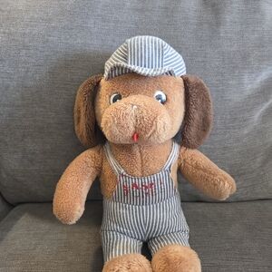 Striped Plush Dog Toy